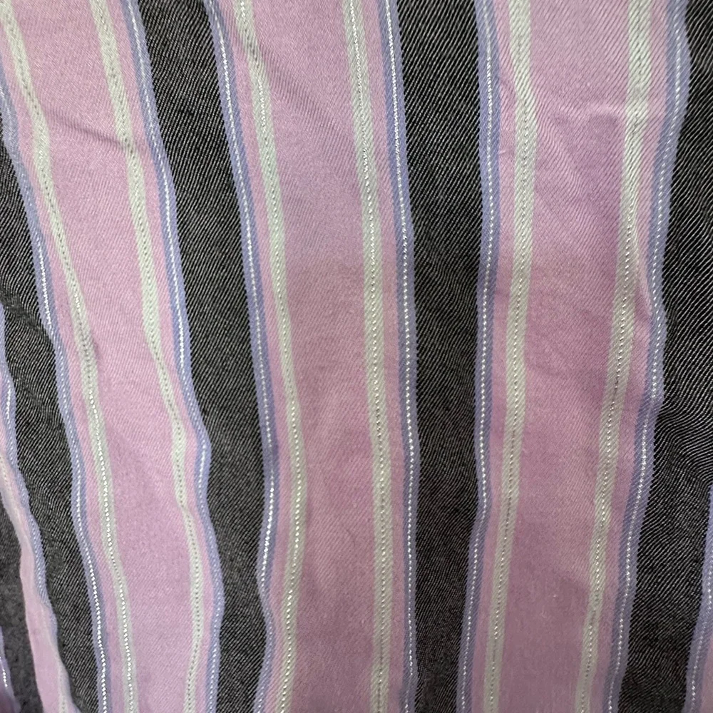 Victoria's Secret Lavender and Black Striped Pajama Set - Picture 8 of 8